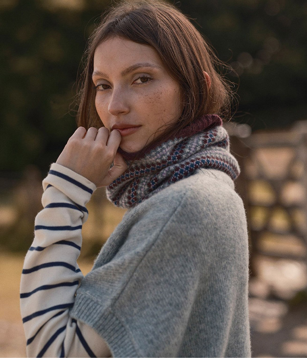 Lambswool Fair Isle Snood