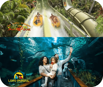 Loro Parque and Siam Park