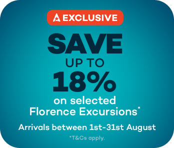 Save Up to 18% on selected Florence Tours