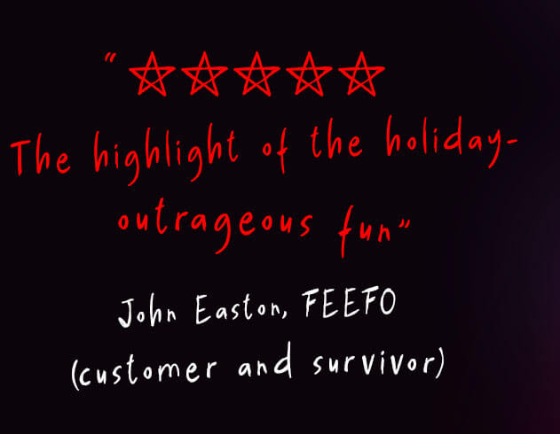 5* - The highlight of our holiday - outrageous fun