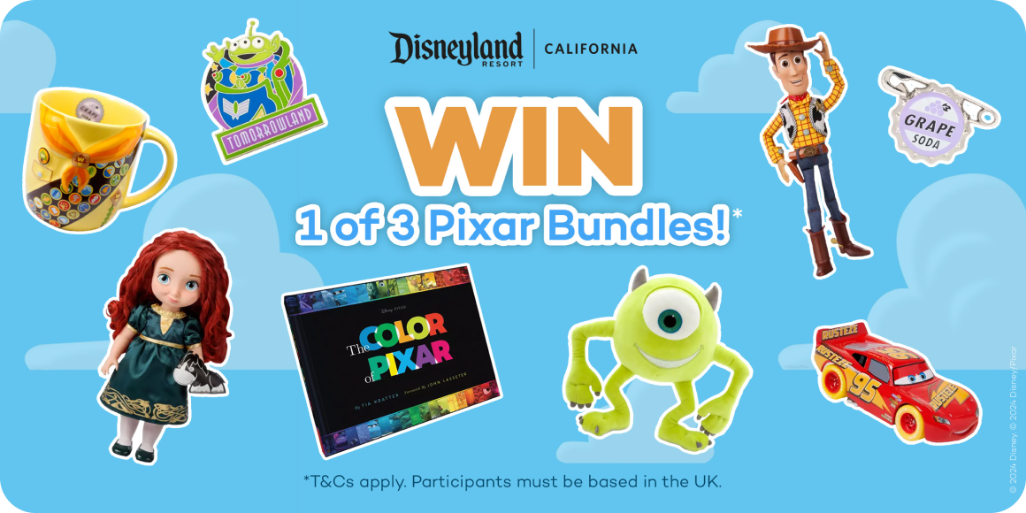 Disneyland Resort Competition - WIN 1 of 3 Pixas Bundles