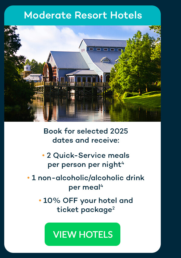 Benefits for Moderate Resort Hotels