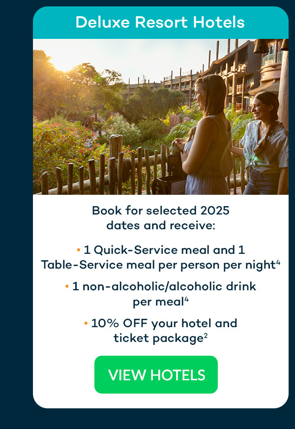 Benefits for Deluxe Resort Hotels