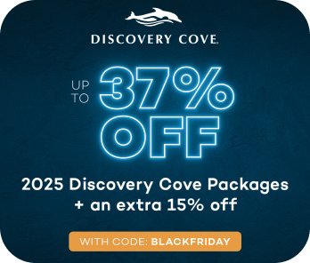 Discovery Cove - up to 37% off