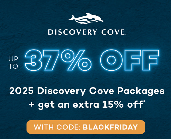 Up to 37% off 2025 Discovery Cove Packages