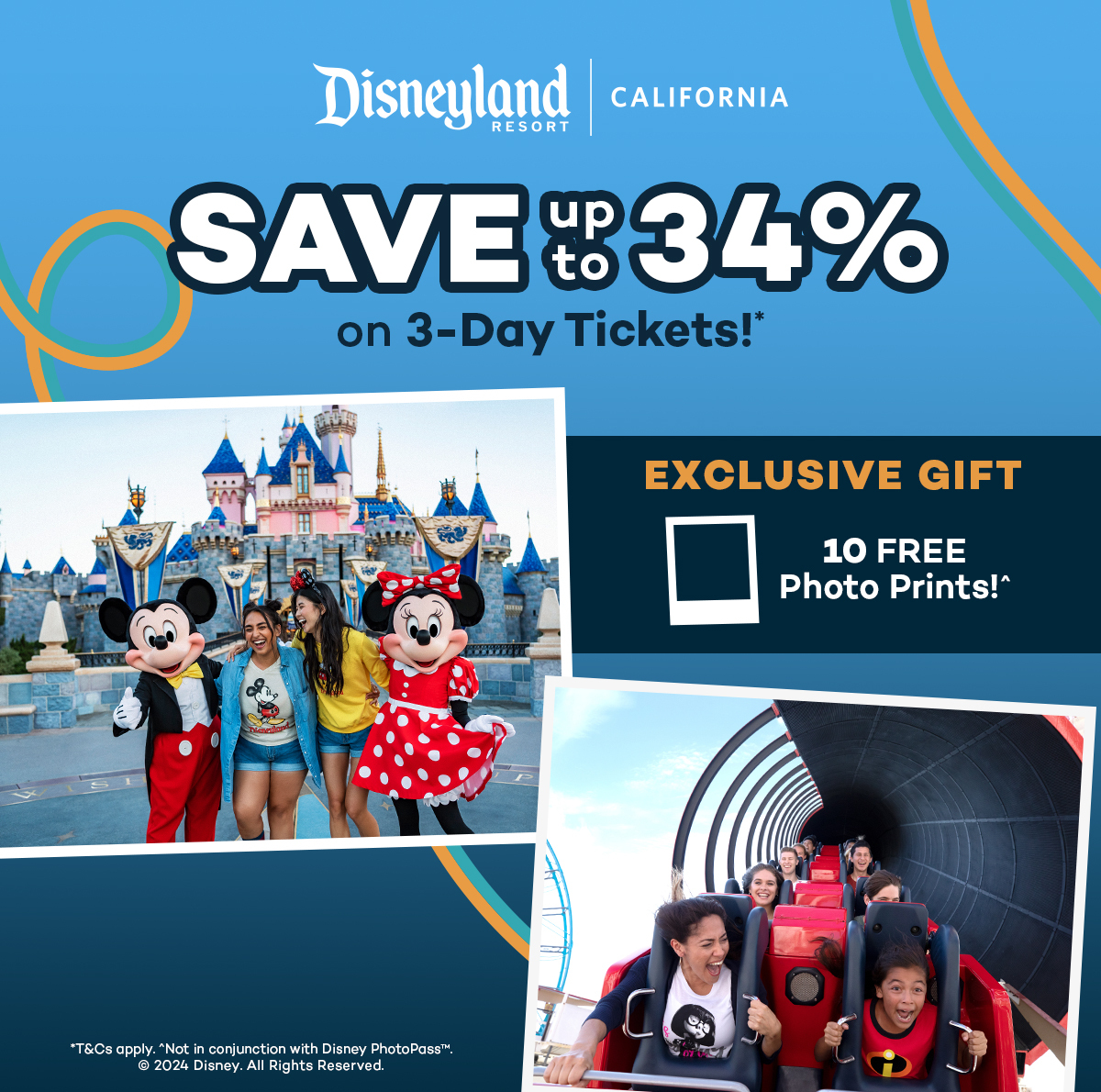 Save up to 34% at Disneyland Resort