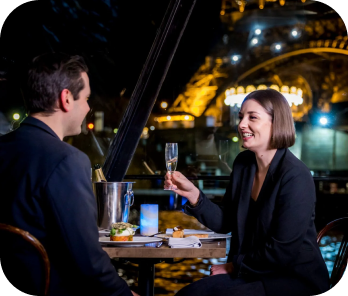 Dinner on the River Seine