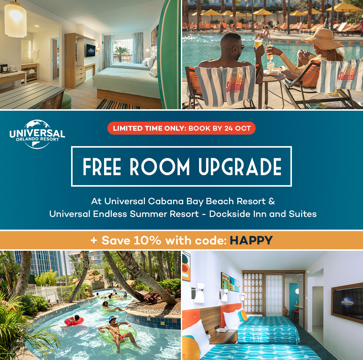 Free Room Upgrade