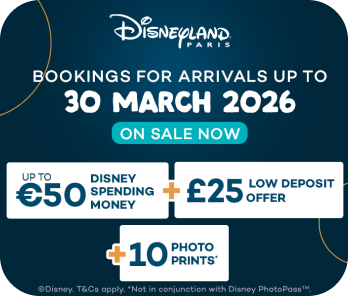 Up to €50 Disney Spending Money