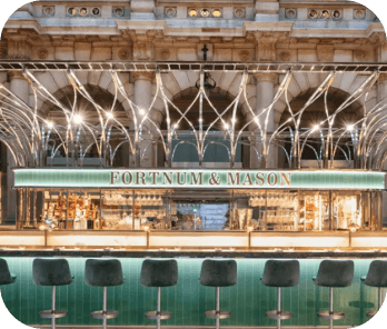 Three Course Dinner with Cocktail for Two at The Fortnum & Mason