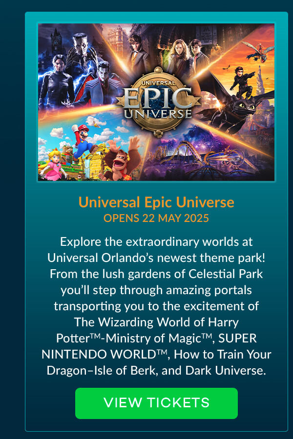 Universal Epic Universe - Opens 22 May 2025