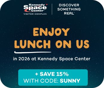 Kennedy Space Center Gateway Package - Includes Lunch on Us!