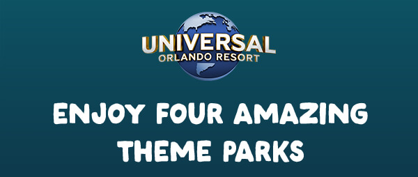 Enjoy Four Amazing Theme Parks