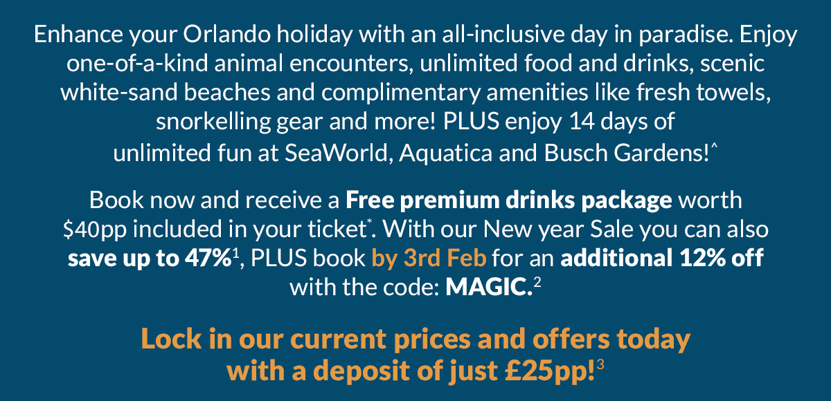 Enhance your Orlando Holiday