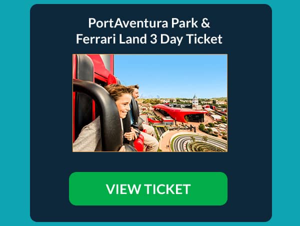 PortAventura Park & Ferrari Land 3 Day Ticket