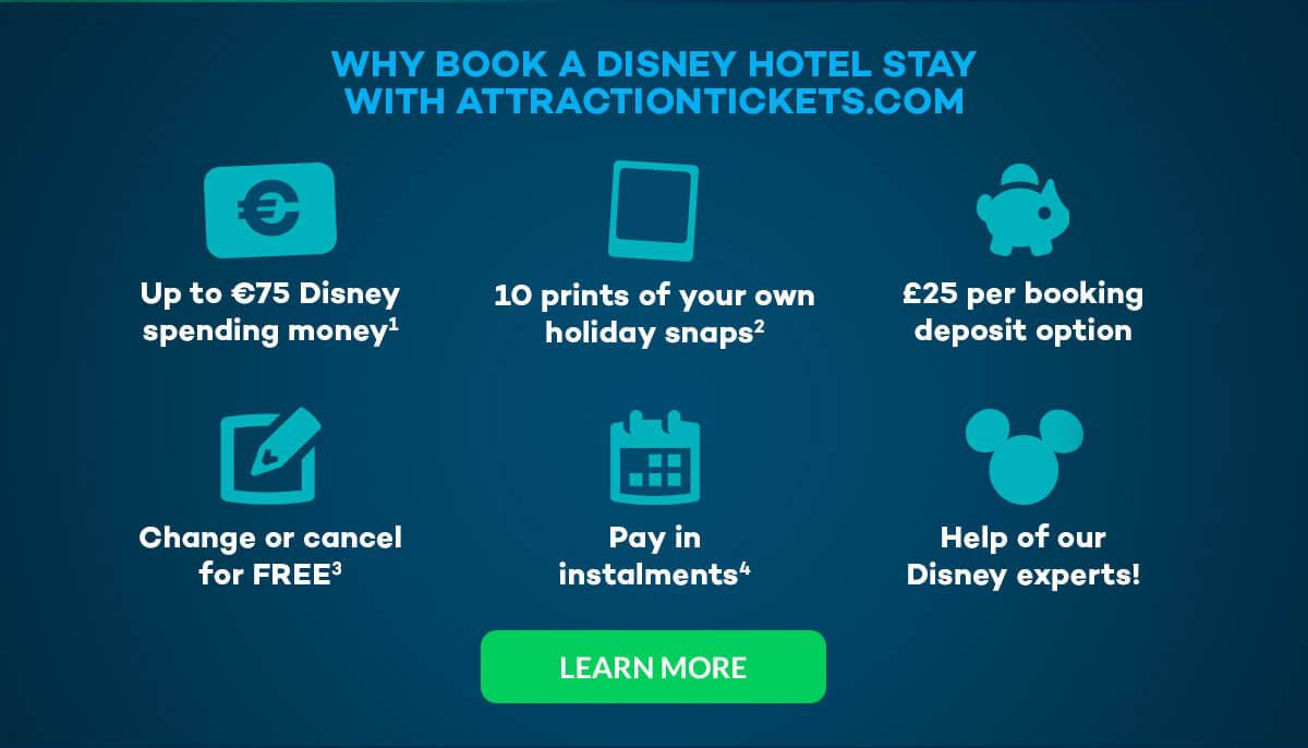Why Book a Disney Hotel Stay with AttractionTickets.com