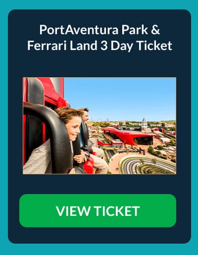 PortAventura Park & Ferrari Land 3 Day Ticket