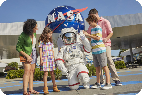 Adults at Kids' Prices at Kennedy Space Center