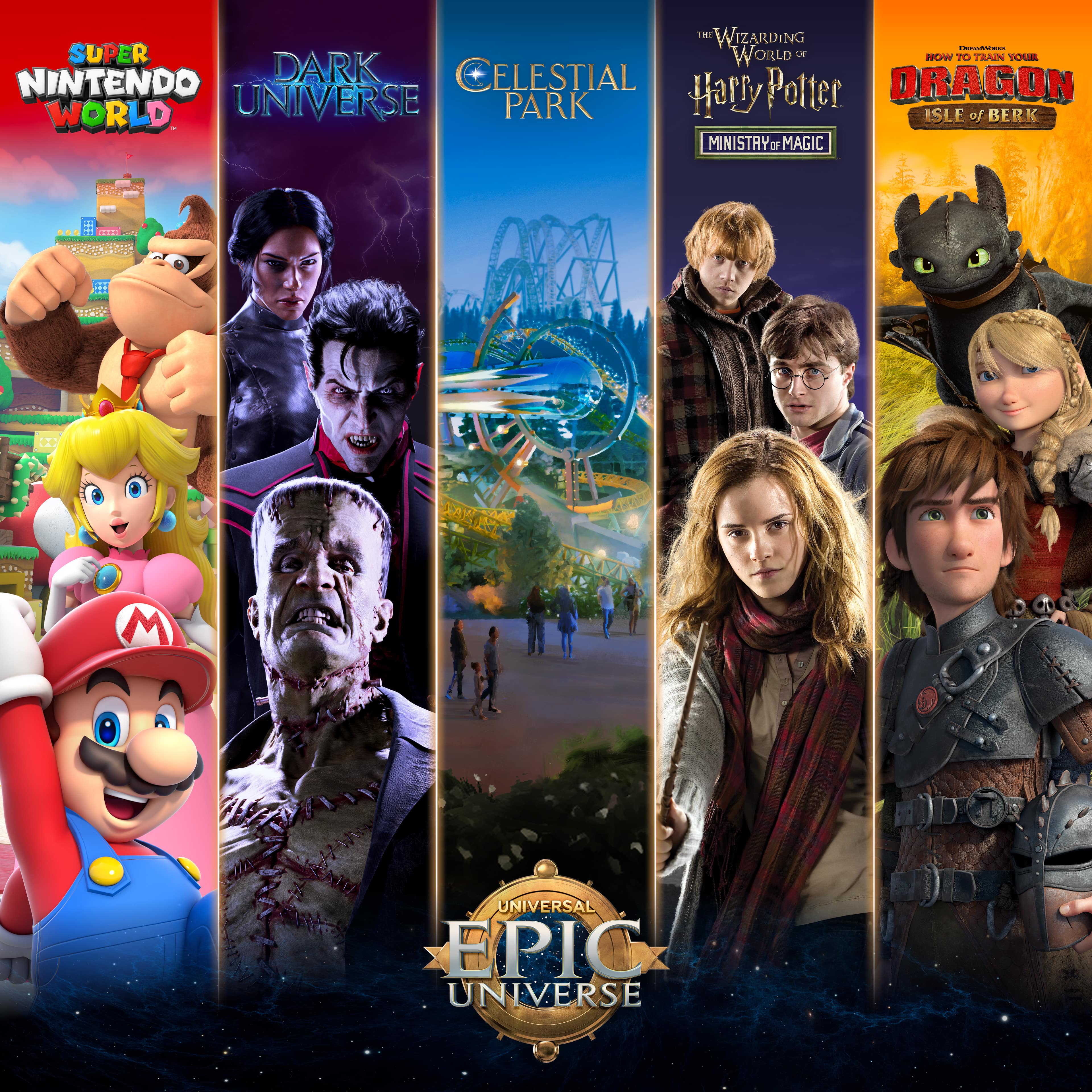 5 Immersive Worlds Coming to Universal Epic Universe
