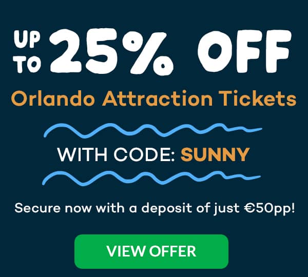 Up to 25% OFF Orlando Attraction Tickets WITH CODE: SUNNY