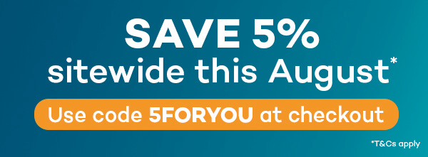 code 5FORYOU at checkout