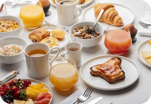 Free breakfast