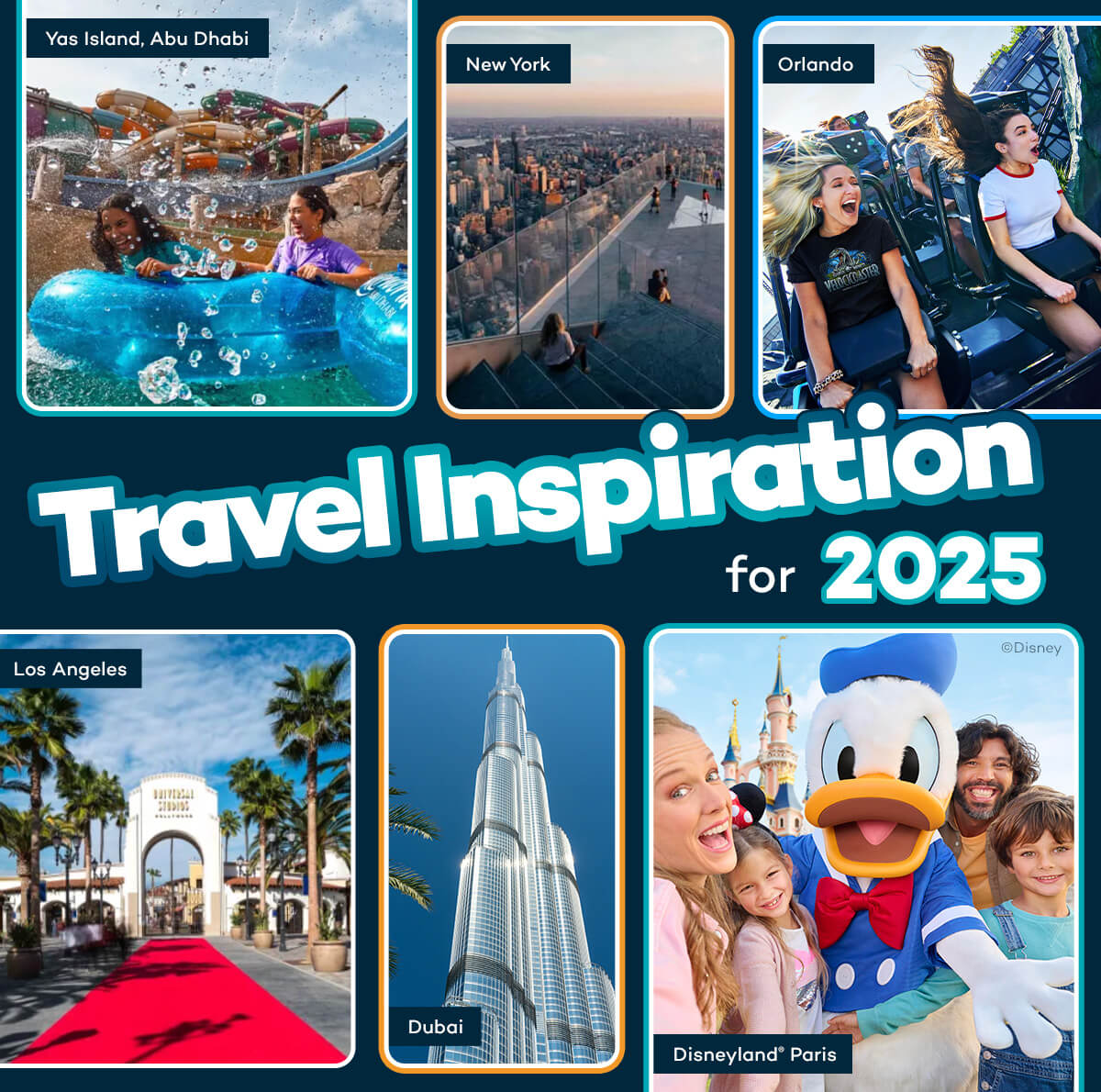 Travel Inspiration for 2025