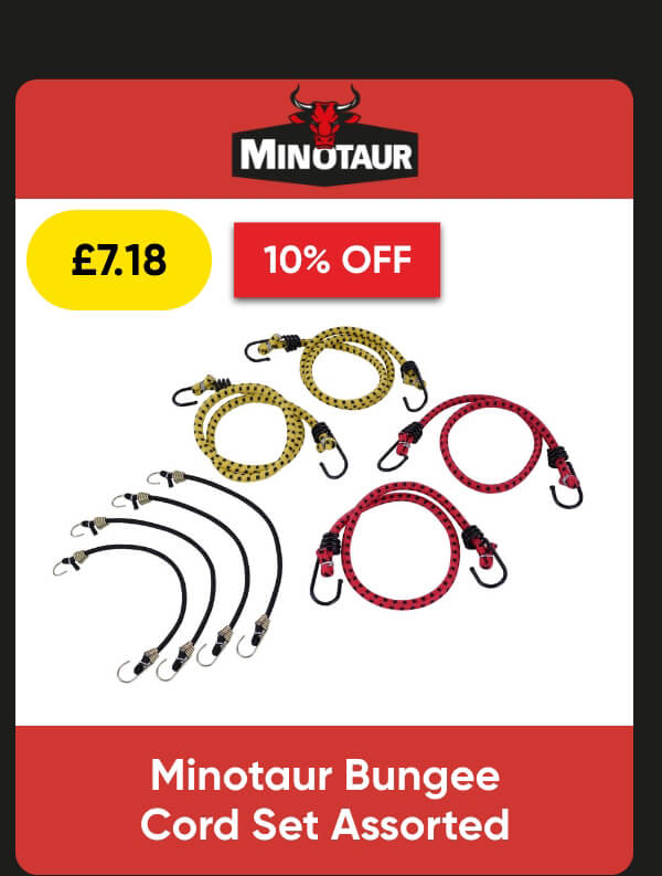 Minotaur Bungee Cord Set Assorted