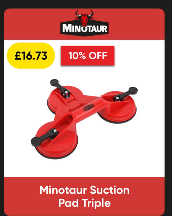 Minotaur Suction Pad Triple