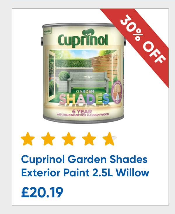 Cuprinol Garden Shades Exterior Paint 2.5L Willow