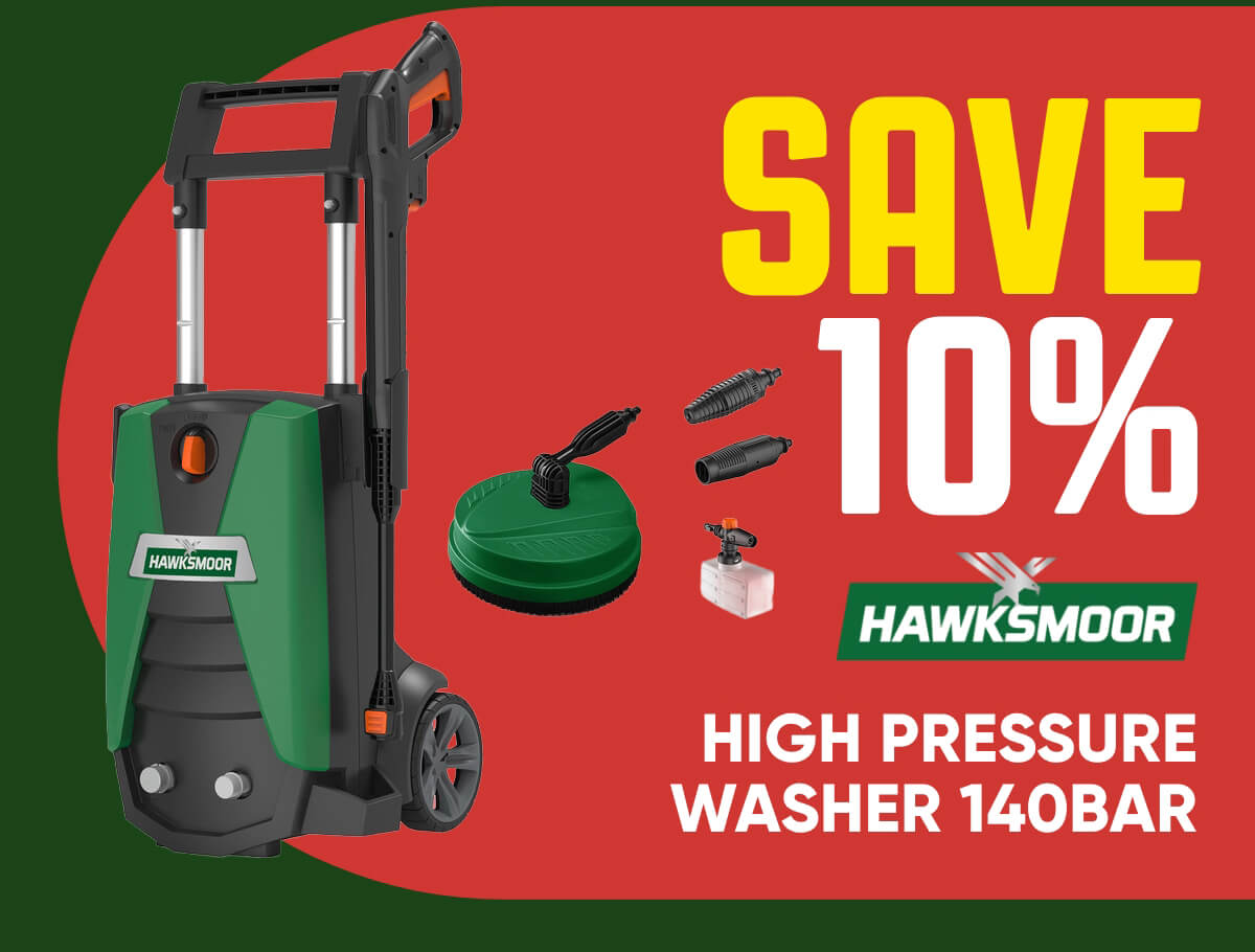 Hawksmoor High Pressure Washer 140bar