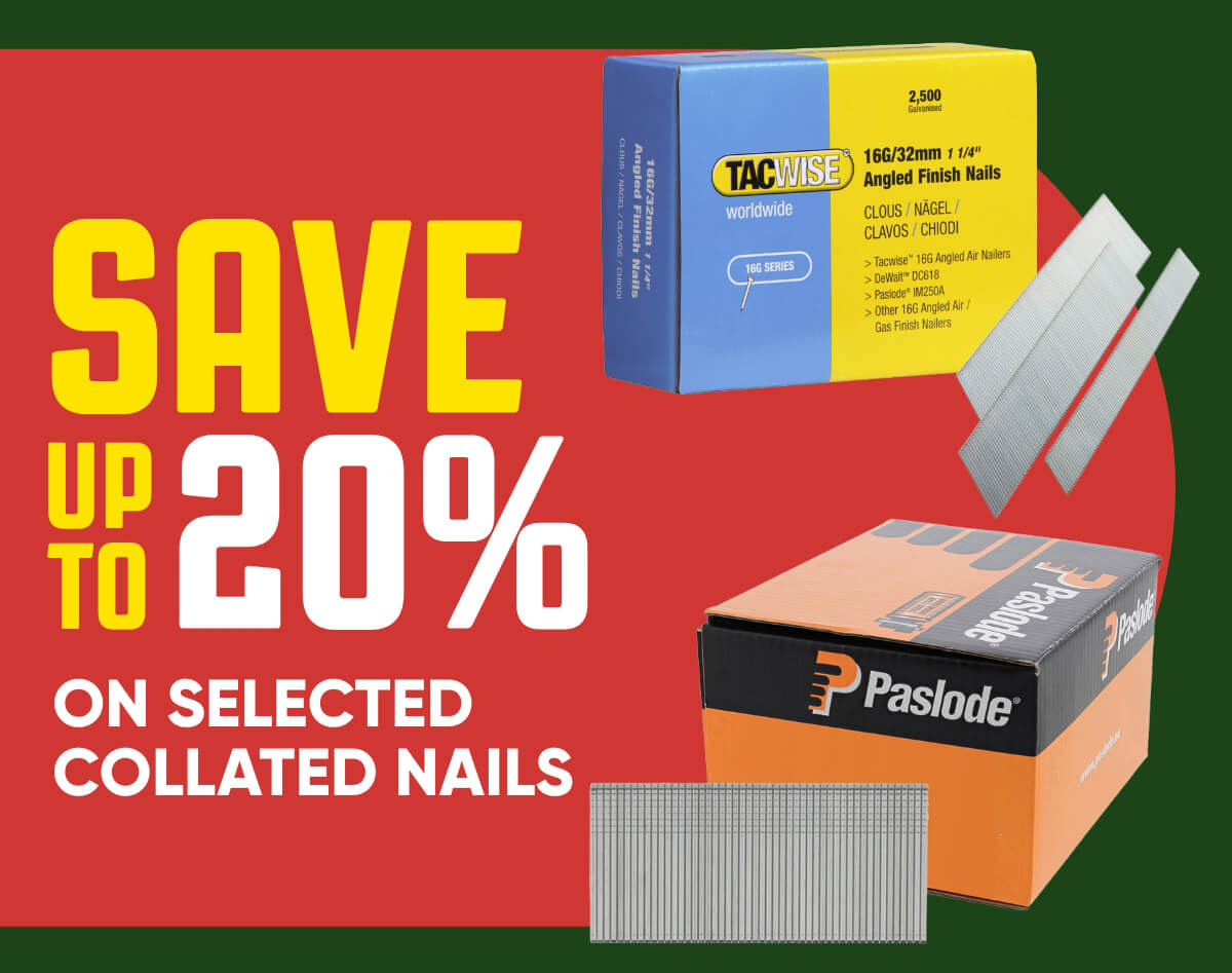 Savings On Selected Collated Nails