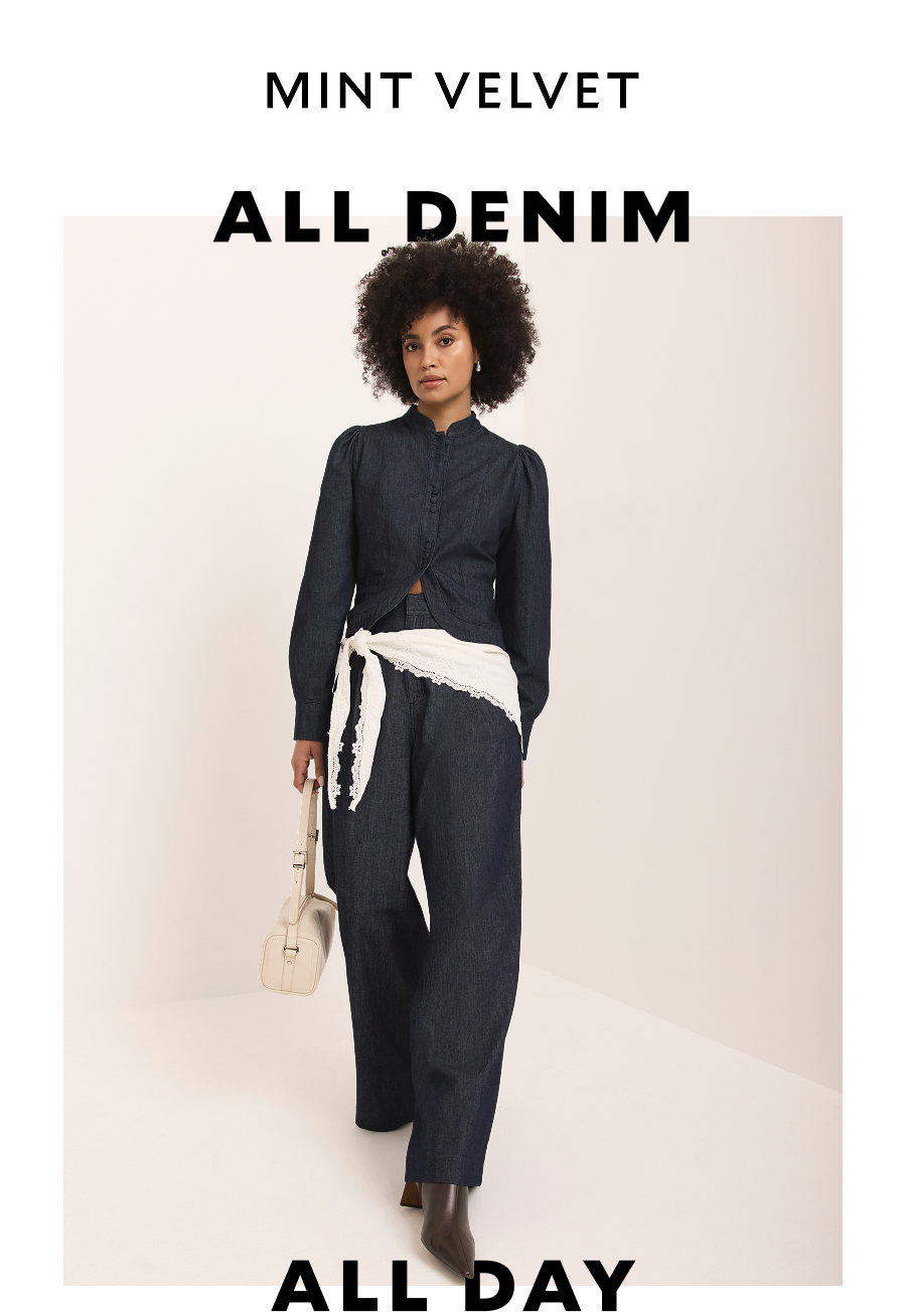 ALL DENIM, ALL DAY