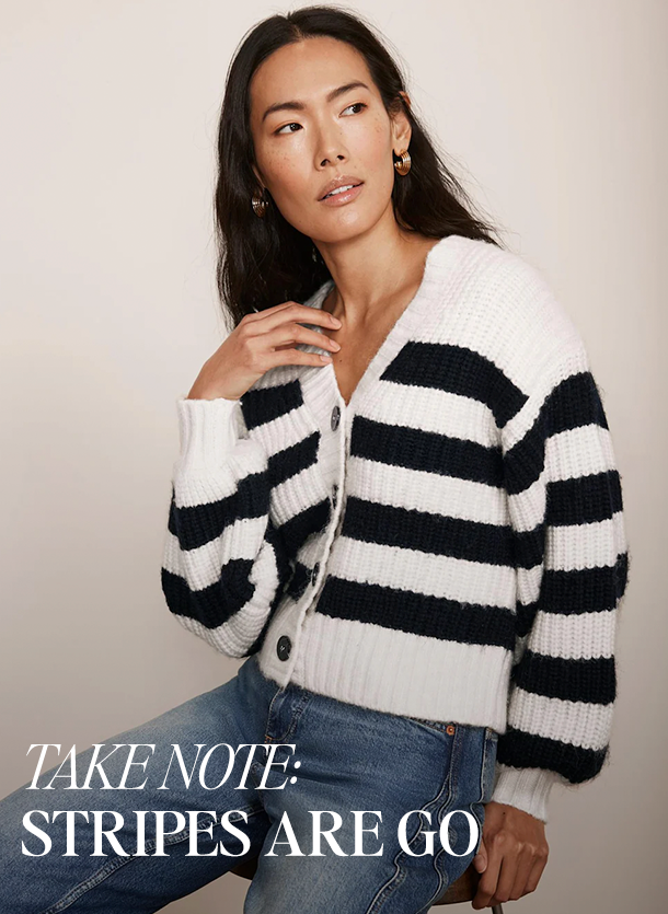 TAKE NOTE STRIPES ARE GO