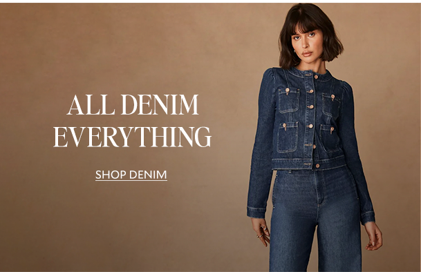 ALL DENIM EVERYTHING SHOP DENIM