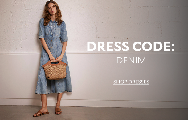 DRESS CODE: DENIM SHOP DRESSES