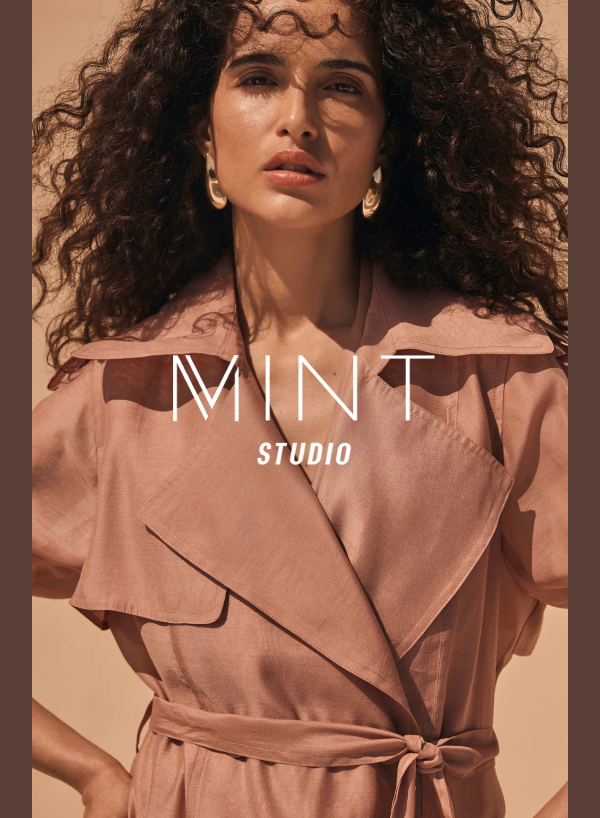 Our exclusive MINT STUDIO line offers premium Relaxed Glamour options, with a twist. A fusion of special, investment pieces and timeless separates to bridge the gap between elevated occasionwear and smart, sumptuous wardrobe heroes.  These are more than just wear-once event outfits.