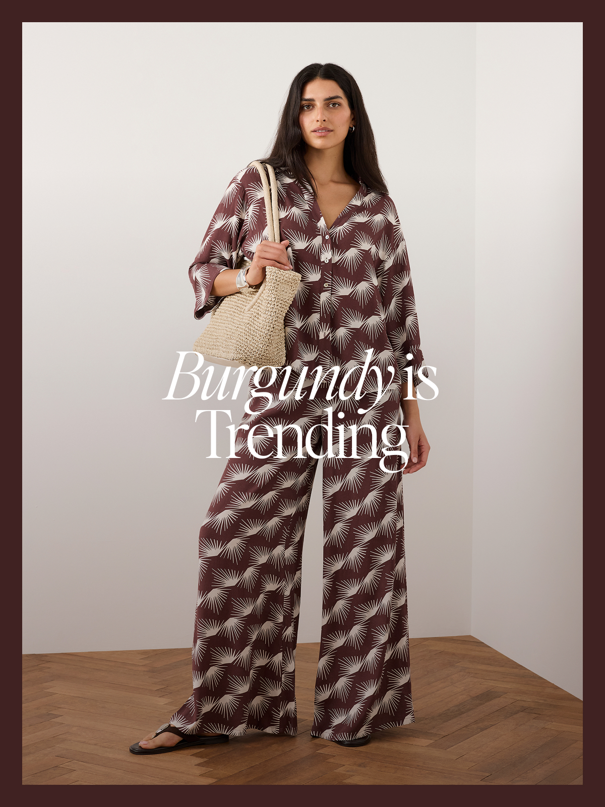 Burgundy is Trending