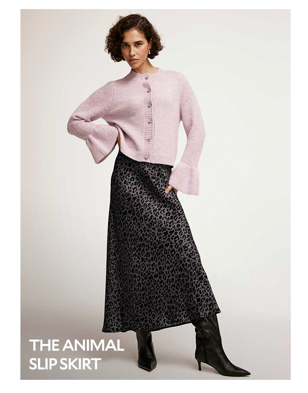 THE ANIMAL SLIP SKIRT