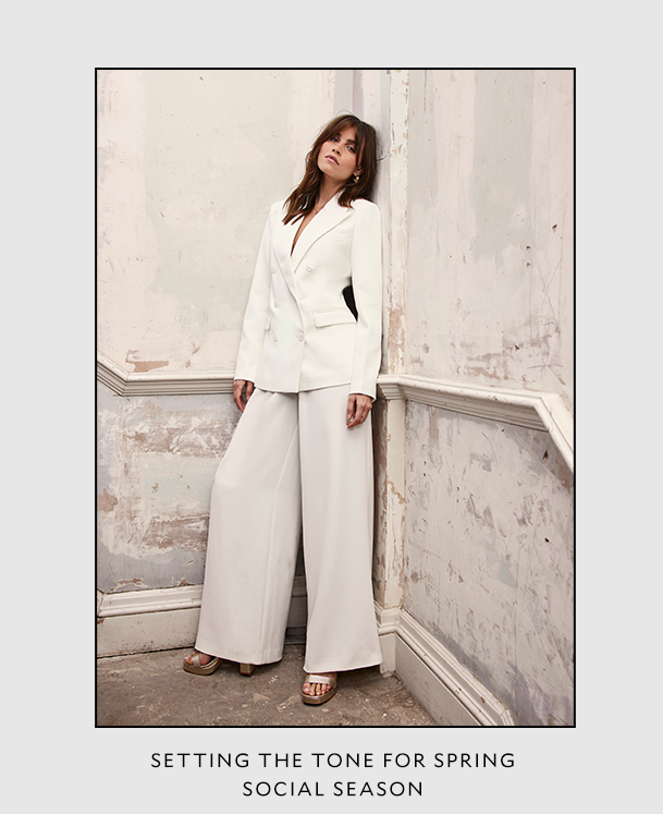 SETTING THE TONE FOR SPRING SOCIAL SEASON