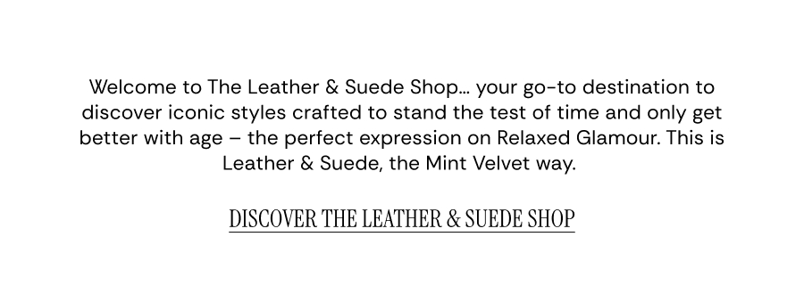 The Suede Jacket.