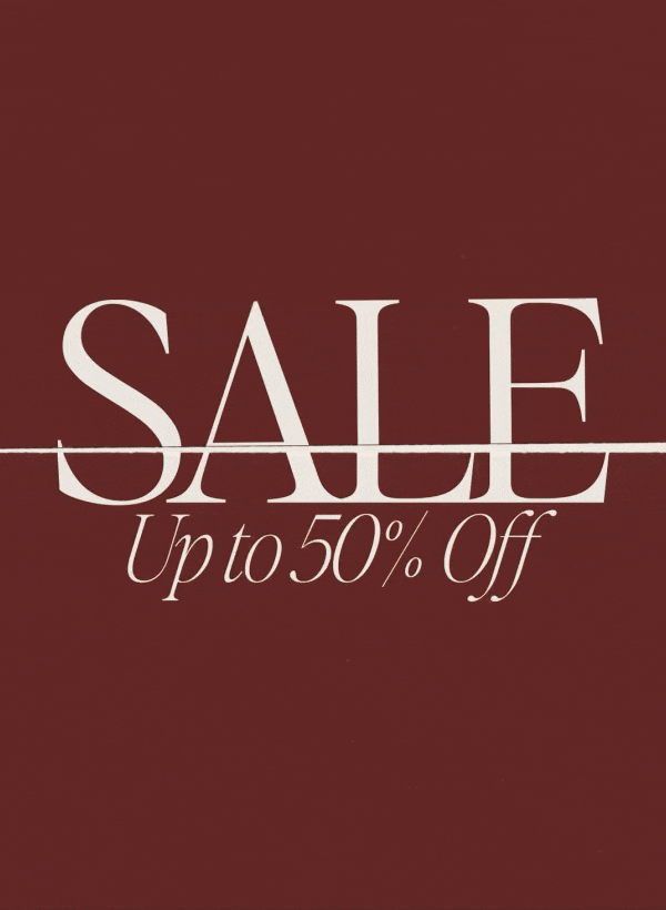 SALE Up to 50% Off.