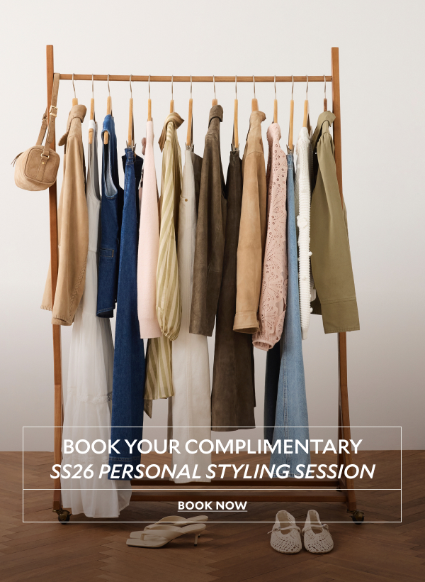 BOOK YOUR COMPLIMENTARY LEATHER & SUEDE STYLING SESSION. BOOK NOW