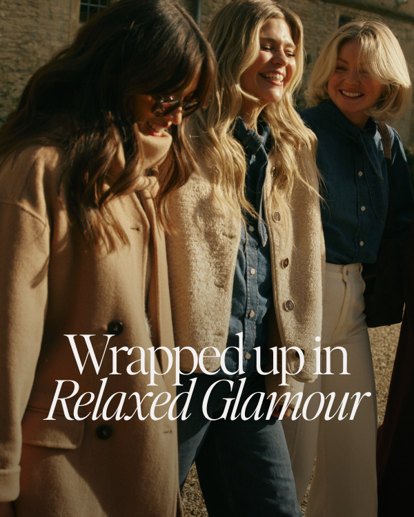 Wrapped up in Relaxed Glamour