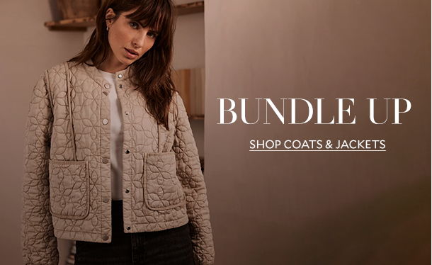 BUNDLE UP. SHOP COATS & JACKETS