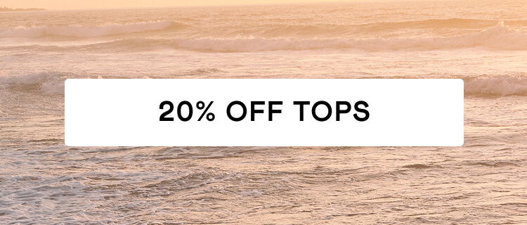 20% Off Tops