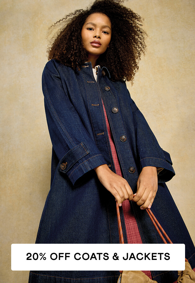 20% Off Coats & Jackets