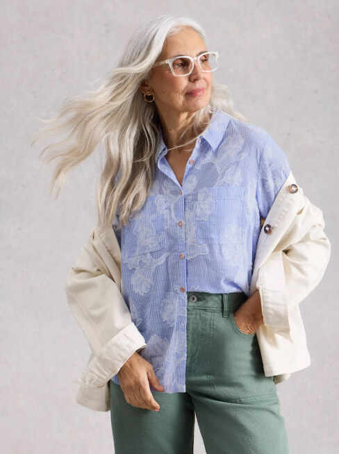 Shop Sophie Jacquard Shirt