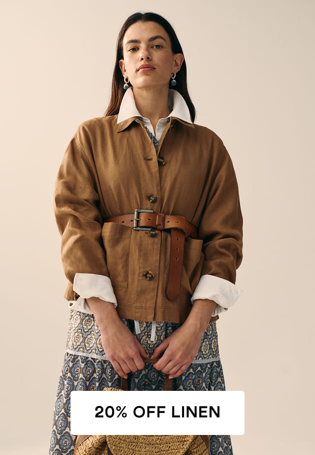 20% Off Linen