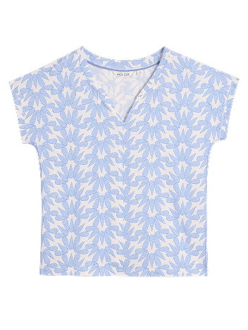Shop Nelly Notch Neck Tee